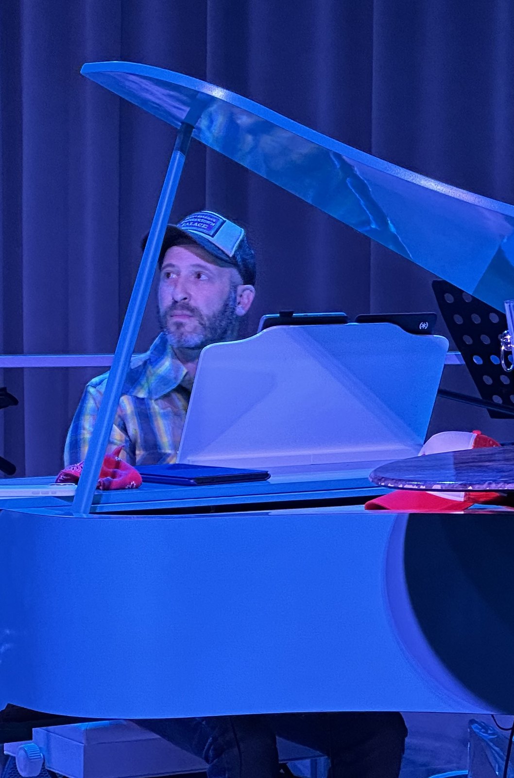 Josh Ofrane performing live on stage